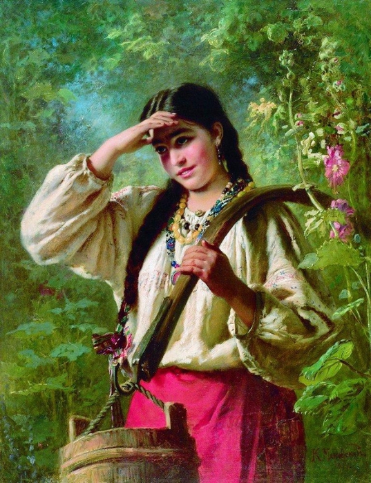 Девушка с коромыслом. 1874 (537x700, 353Kb)