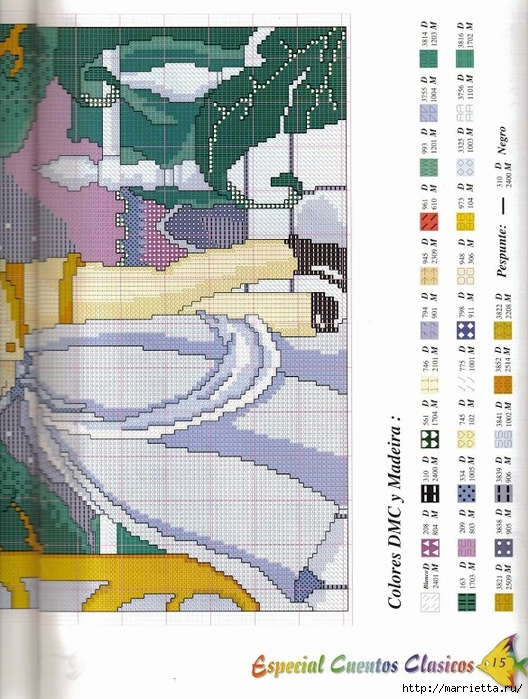 схемы вышивки героев диснеевских мультфильмов (15) (528x700, 314Kb)