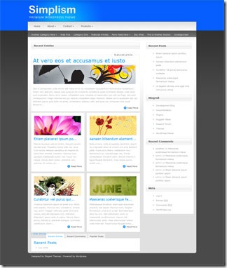  WordPress Simplism