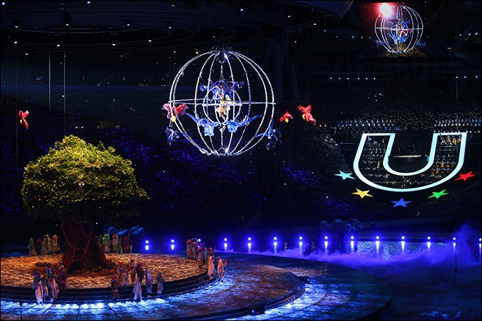 Церемония открытия Универсиады