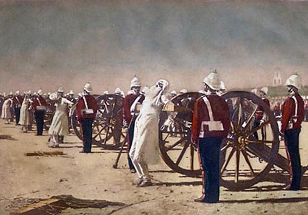 Vereshchagin-Blowing_from_Guns_in_British_India (600x420, 68Kb)