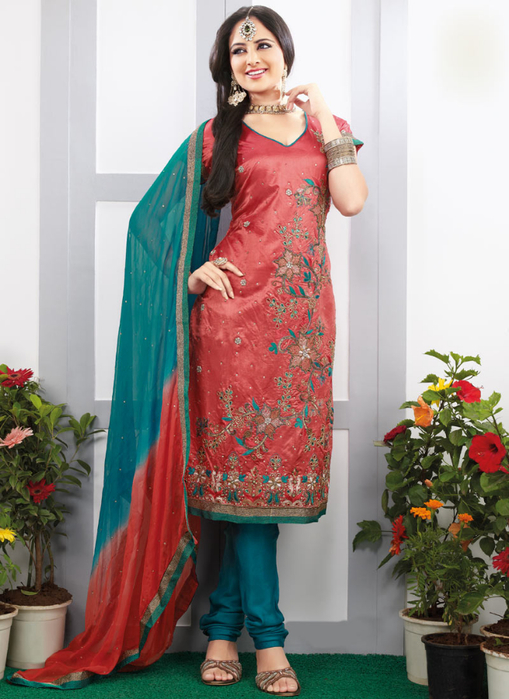 Elegant-Red-Dupion-Silk-Churidar-Suit-SLKSTS3051-u (509x700, 354Kb)