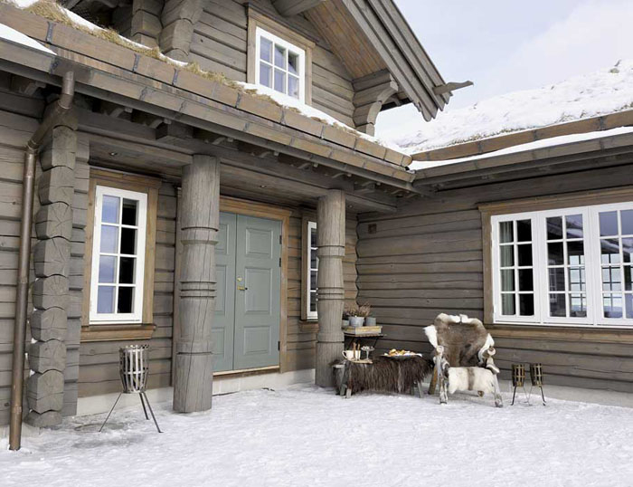 Внутренние интерьеры в норвежских домах