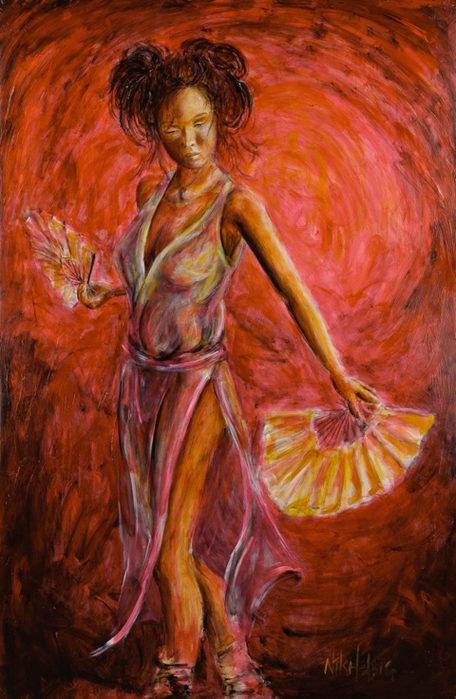 fan-dance-lady-art (456x700, 404Kb)