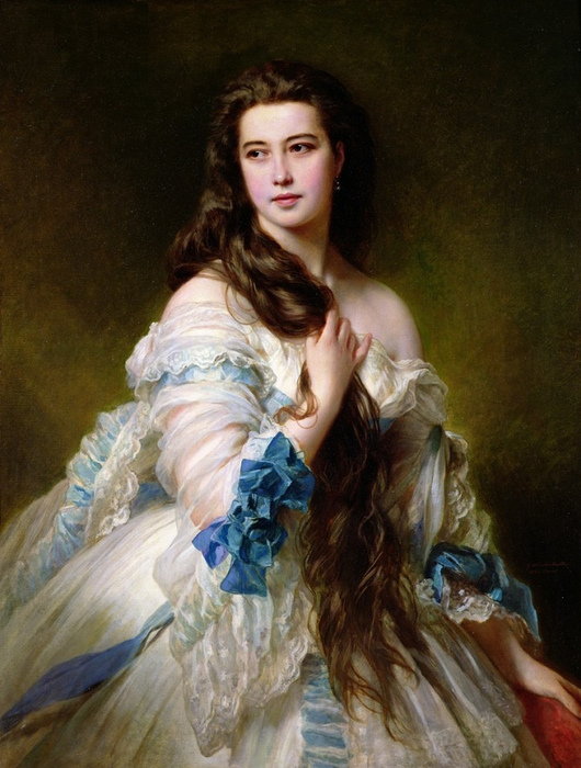 Франц Ксавер Винтерхальтер (Franz Xaver Winterhalter)1 (530x700, 378Kb)