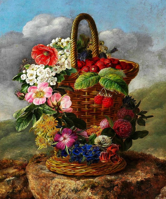 Johan Laurentz Jensen 1800-1856 - Danish painter - Tutt'Art@ (581x700, 224Kb)