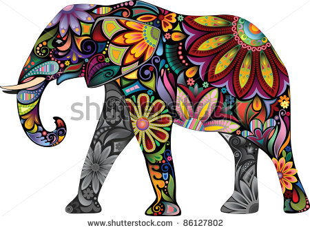stock-vector-the-cheerful-elephant-the-silhouette-of-the-elephant-collected-from-various-elements-of-a-flower-86127802 (450x333, 69Kb)