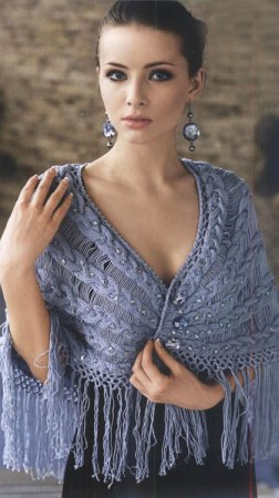 Вязание спицами для женщин » Модные модели год с описанием
