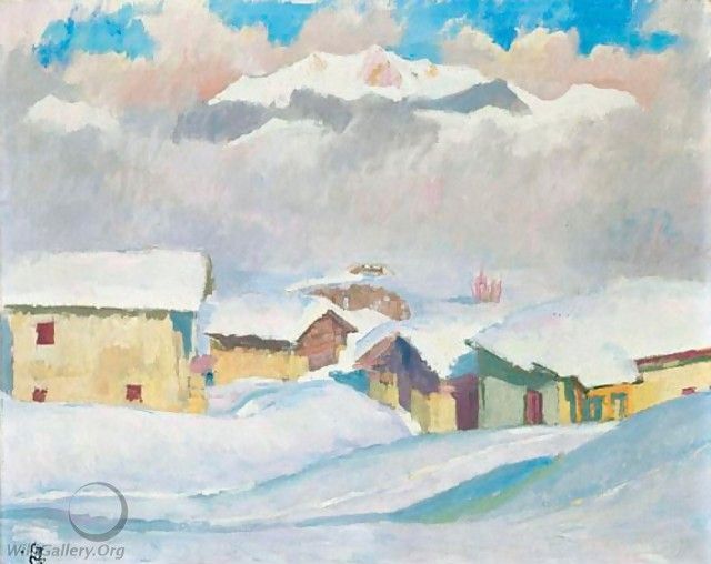Winterlandschaft, 1927 (640x508, 44Kb)