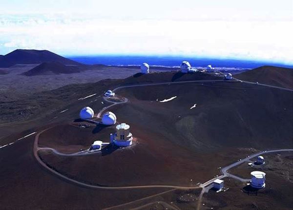 Самый большой в мире
телескоп на Гавайях. Фотографии