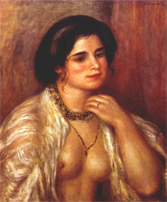 Габриэль с голыми грудями, 1907 (577x700, 55Kb)