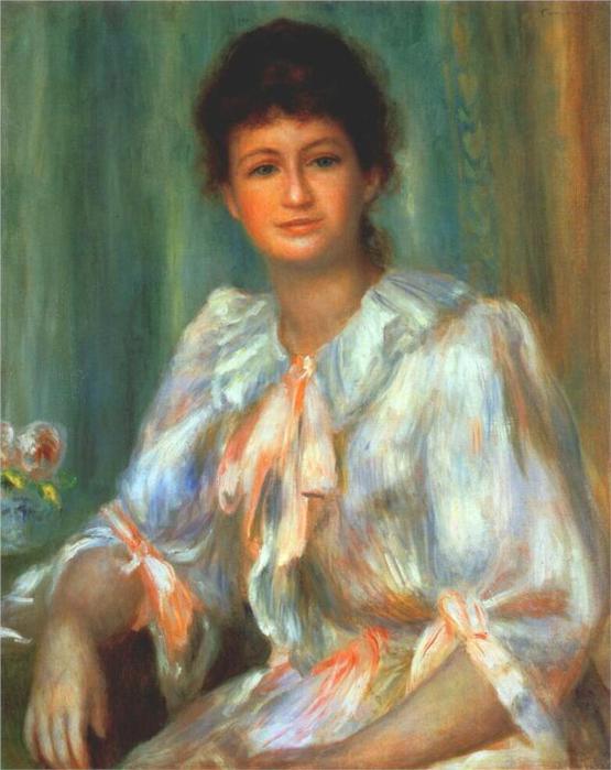 Портрет молодой женщины в белом, 1901 (555x700, 49Kb)
