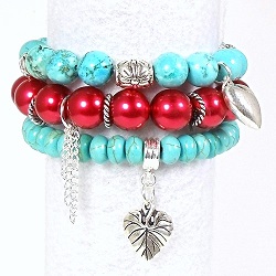 4584558_triple_stack_stretch_bracelet_with_turquoise_howlite_red_pearl_silver_5f3fc876 (250x250, 36Kb)