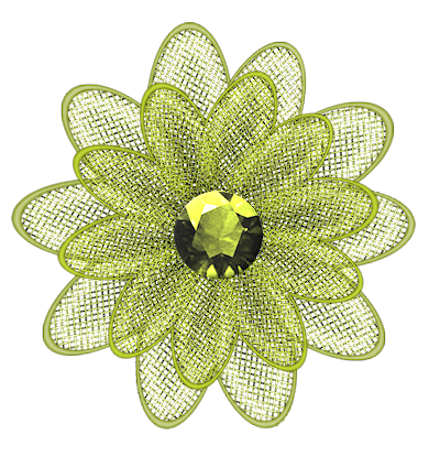 Elegant_Green Flower_Scrap and Tubes (400x424, 314Kb)