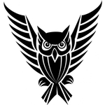 Превью tribal-owl-with-long-wings_91-2147487661 (626x626, 119Kb)