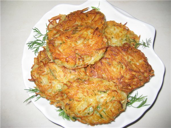 Драники картофельные с рецепт
