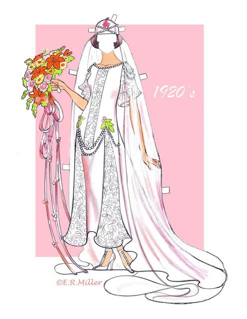 Bride Paper doll by Eileen Rudisill Miller2 (495x640, 210Kb)
