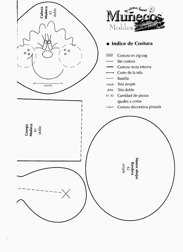 Шьем игрушки. Журнал с выкройками (32) (372x512, 66Kb)