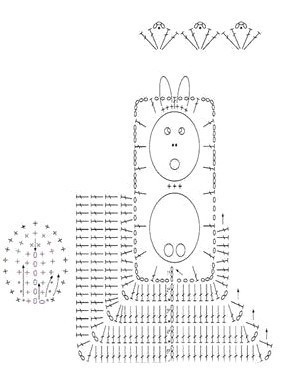 Вязание. Пледы и салфетка (21) (298x382, 49Kb)
