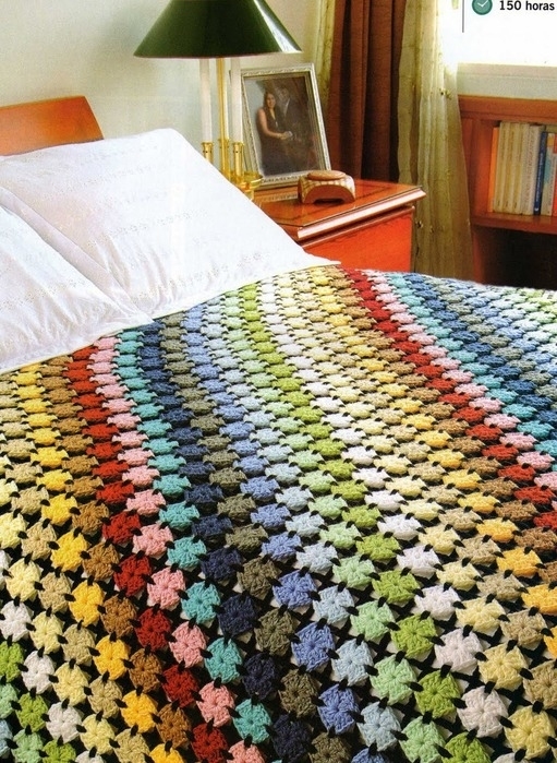 钩花毯和床罩(32)