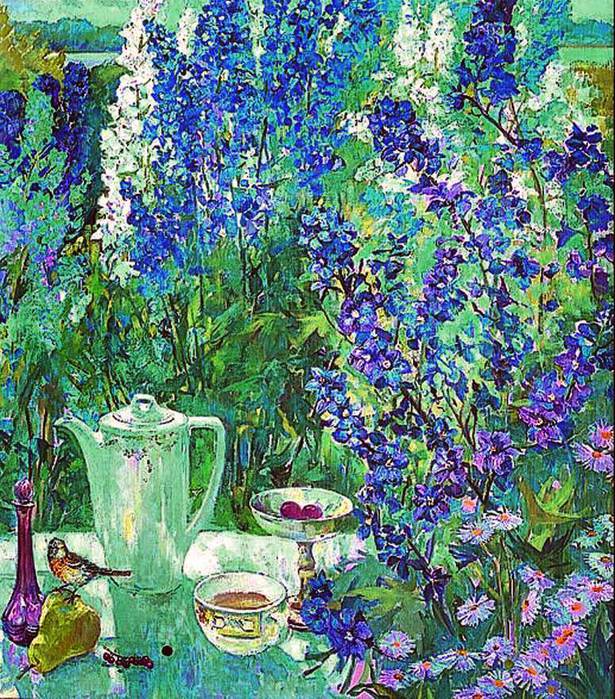 Чай в саду (615x700, 151Kb)