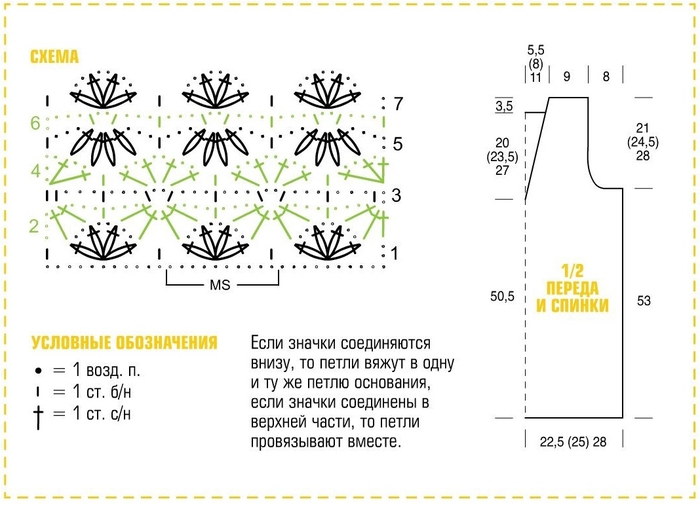 Описание вязания узора звездочки крючком Описание вязания узора звездочки крючком