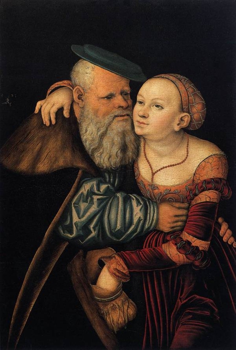 ребро 1 Lucas Cranach the Elder The Ill-Matched Lovers. 1531 г.124984 (471x700, 225Kb)