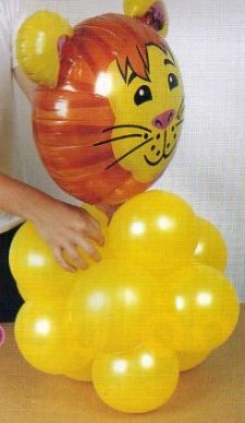 Воздушные шары в интерьере детского праздника. Мастер-классы (33) (225x388, 47Kb)