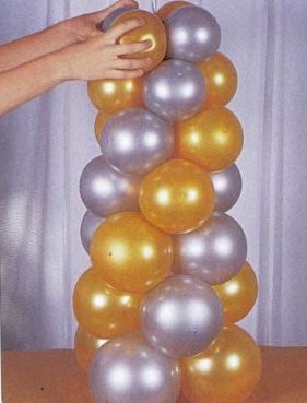 Воздушные шары в интерьере детского праздника. Мастер-классы (49) (281x369, 50Kb)