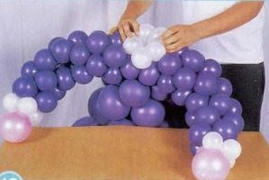 Воздушные шары в интерьере детского праздника. Мастер-классы (65) (299x200, 31Kb)