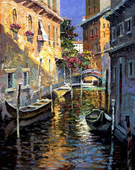 Quiet alleyways of Venice (  ) (559x700, 390Kb)