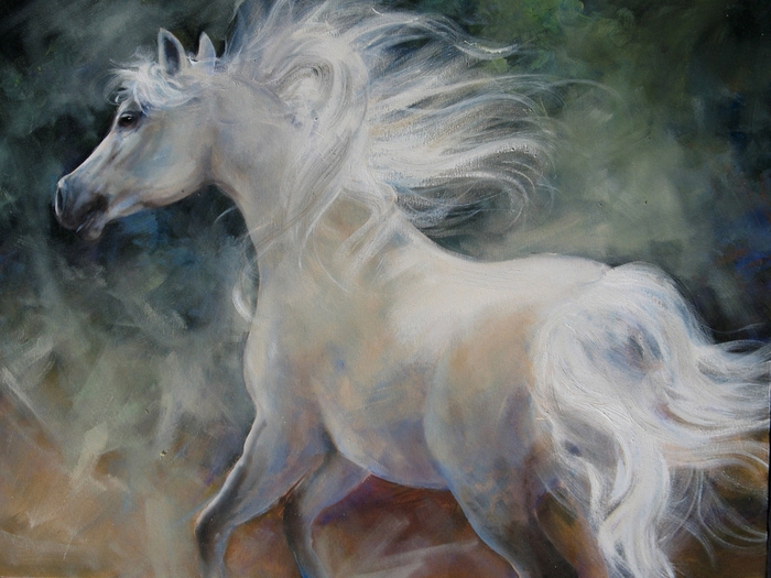 лошади в живописи10 (700x525, 266Kb)