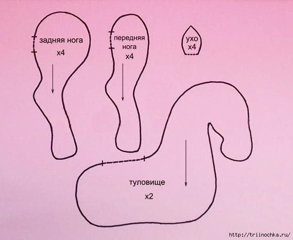 Как сшить лошадку для начинающих