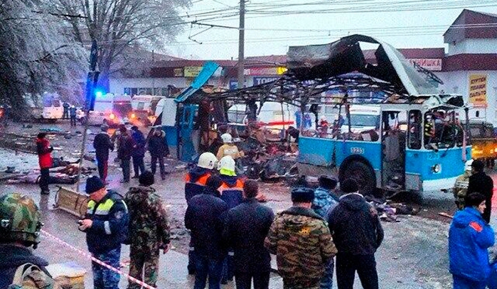 Взрыв в троллейбусе