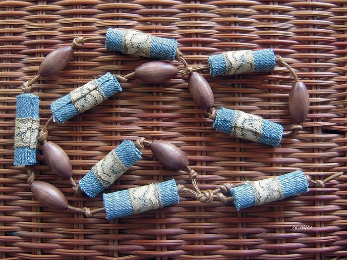 Бусы из ткани своими руками: пошаговые инструкции по изготовлению простых набивных бусин