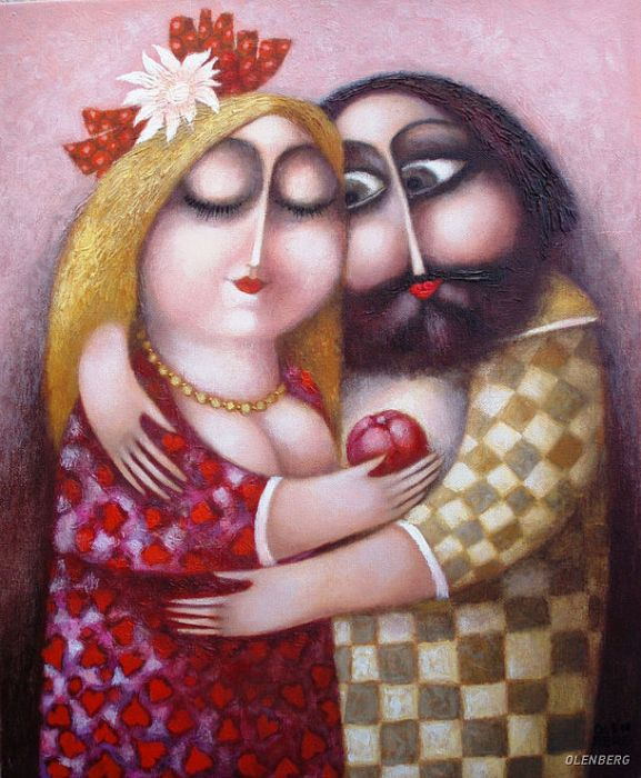 Una pareja dulce (577x700, 358Kb)