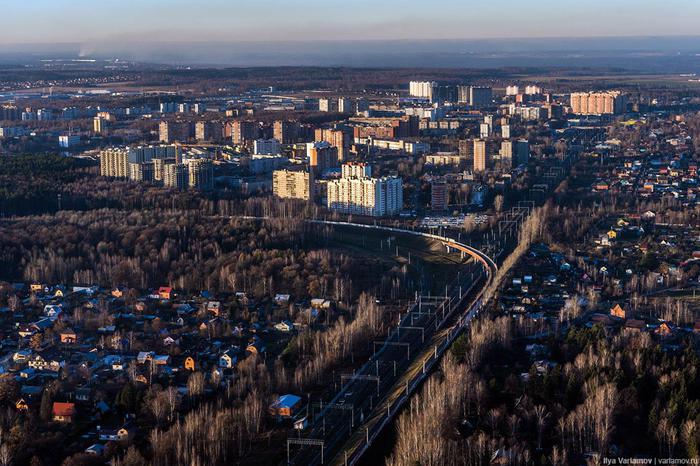 Полет над великой и прекрасной Россией