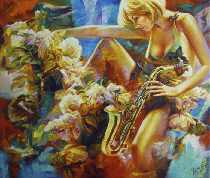 792175MusicCandycanvasoil201292X78cm3622X3070in13 (700x594, 563Kb)