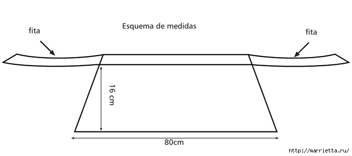 Вязаный воротник из пряжи травка (2) (700x311, 33Kb)