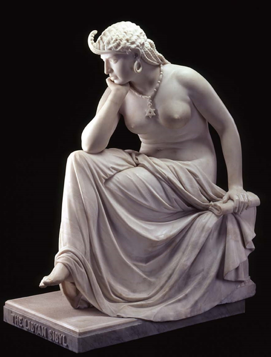 William Wetmore Story (American sculptor, 1819-1895) The Libyan Sibyl, 1867 (4) (531x700, 195Kb)