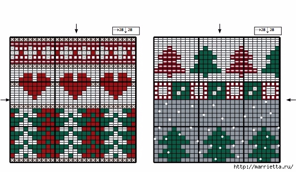 Новогодние подвески для елочки. Подушечки с вышивкой (3) (598x349, 191Kb)