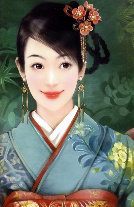 Chinese Paintings of girls20 (454x700, 307Kb)