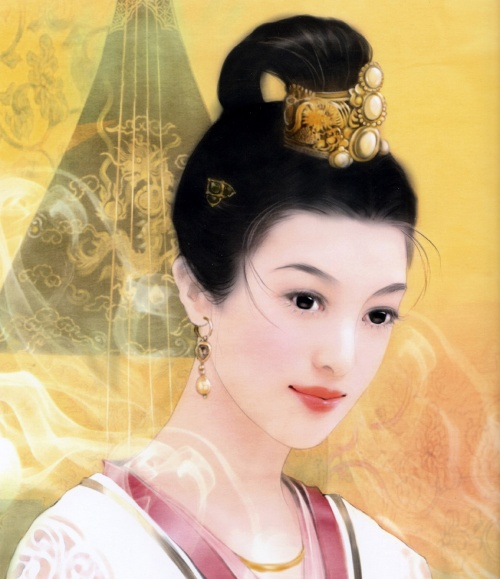 Chinese Paintings of girls32 (500x579, 233Kb)