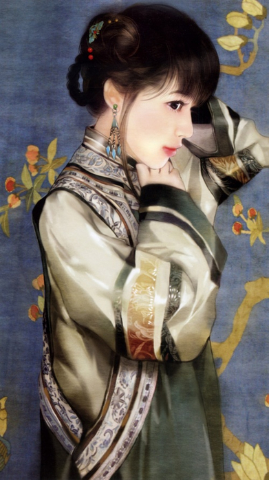 Chinese Paintings of girls34 (391x700, 291Kb)