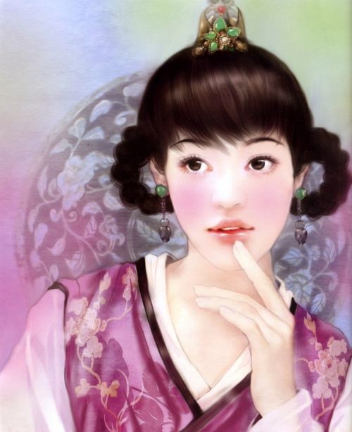 Chinese Paintings of girls36 (500x614, 241Kb)
