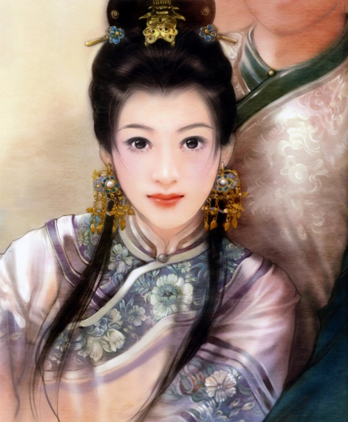 Chinese Paintings of girls40 (500x606, 263Kb)