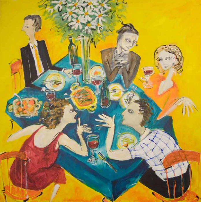 dinner-party (696x700, 515Kb)