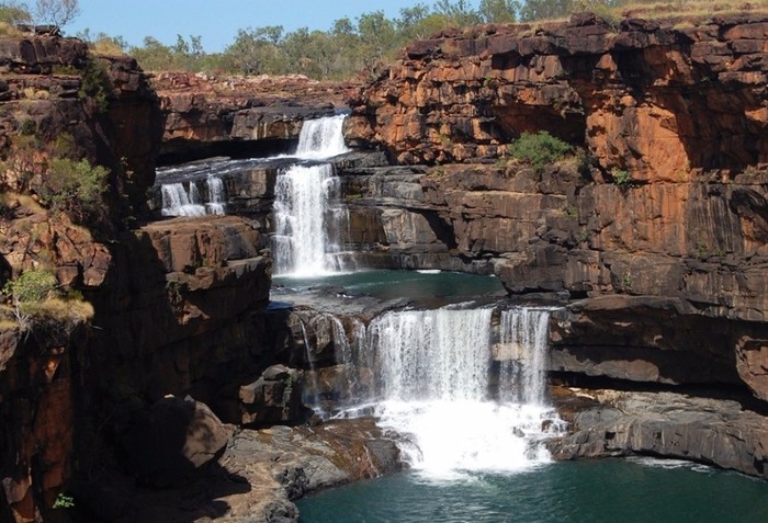 Многоуровневый водопад Митчелл, Австралия
