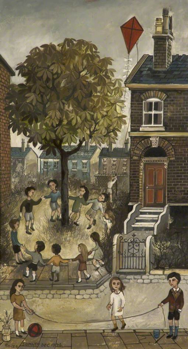 Roger Sumner - Skipping in Bourne Street1974 (378x700, 316Kb)