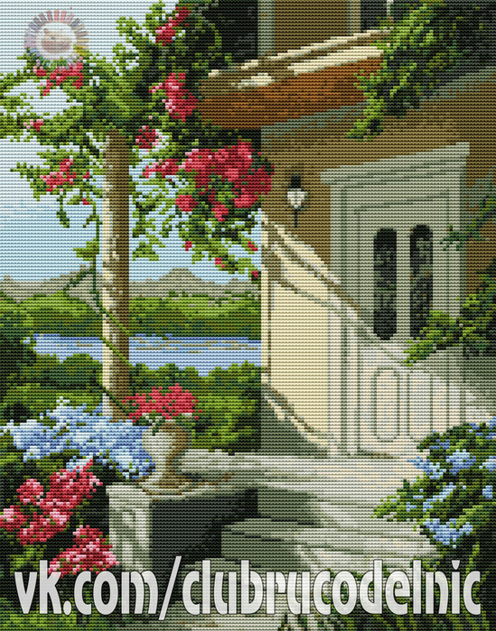 Летний день (549x700, 657Kb)